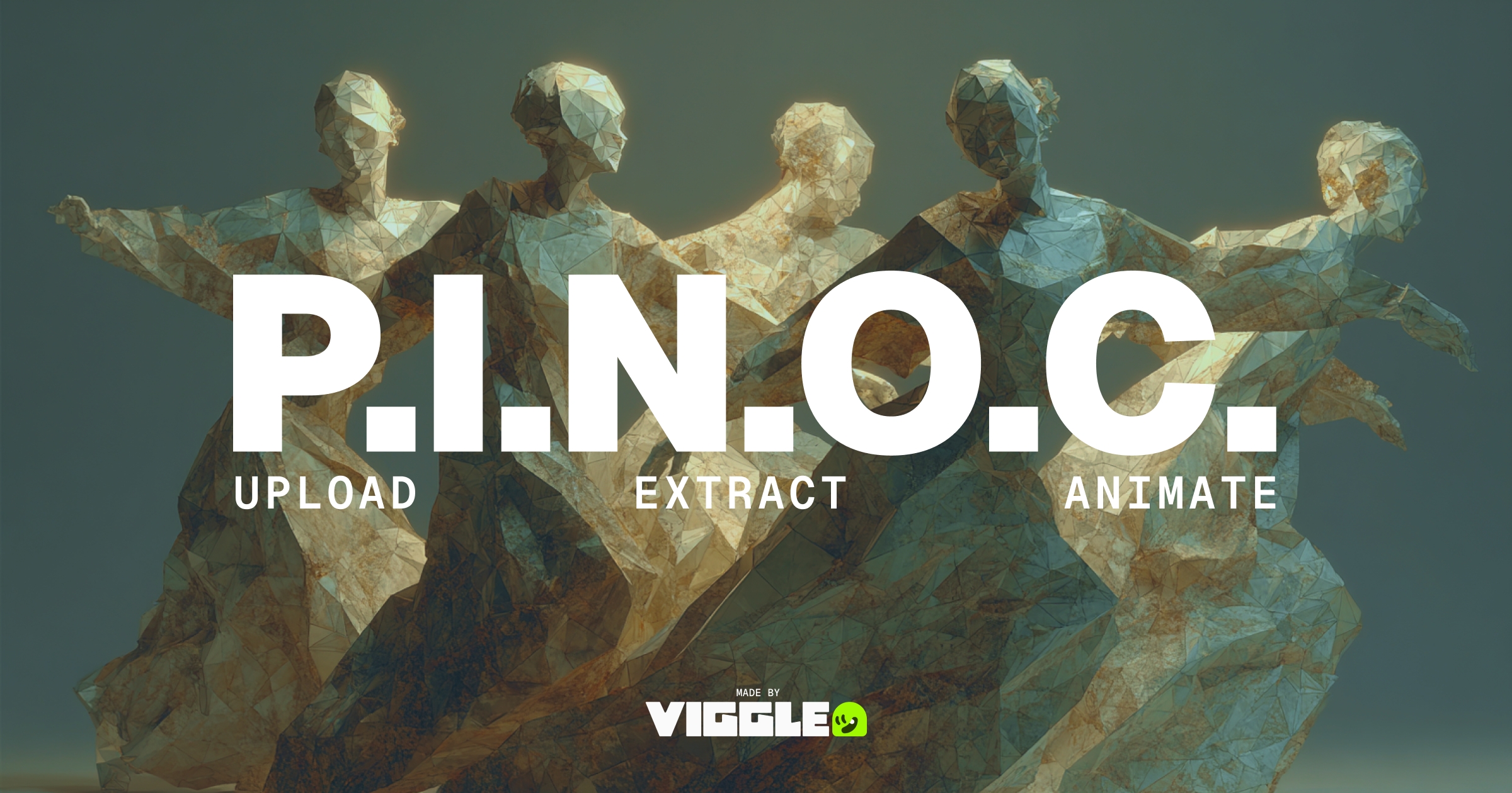 PINOC | 免费文本转3D动画，AI动作生成 | Viggle