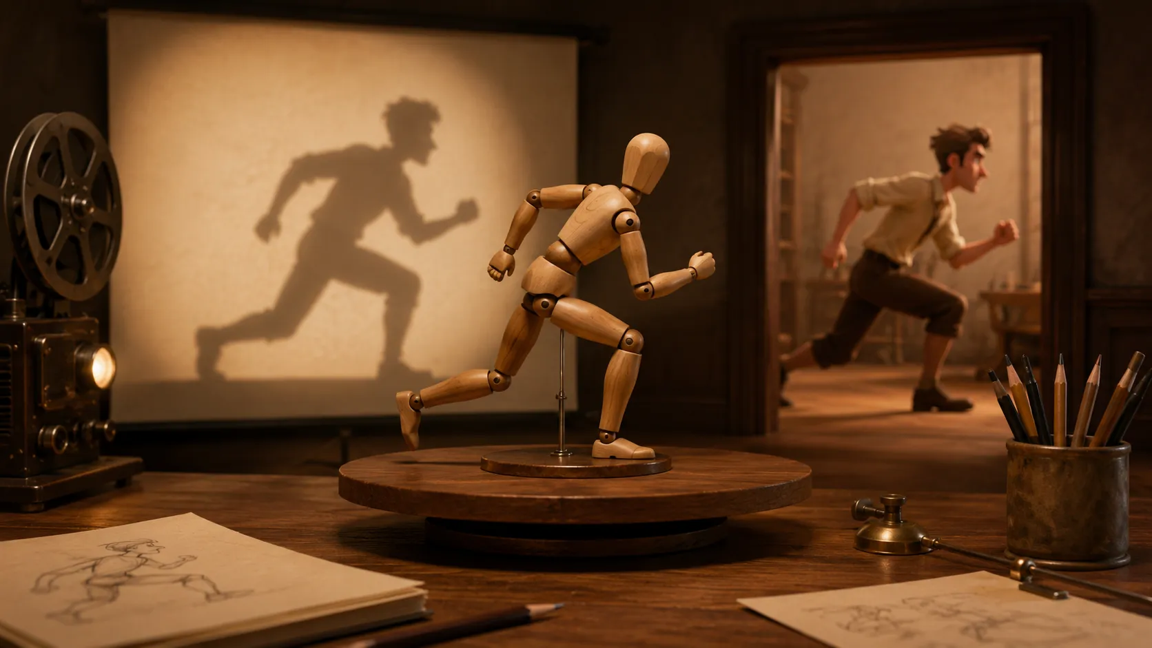 3D Animation Workflow When AI Mocap Is Pass One