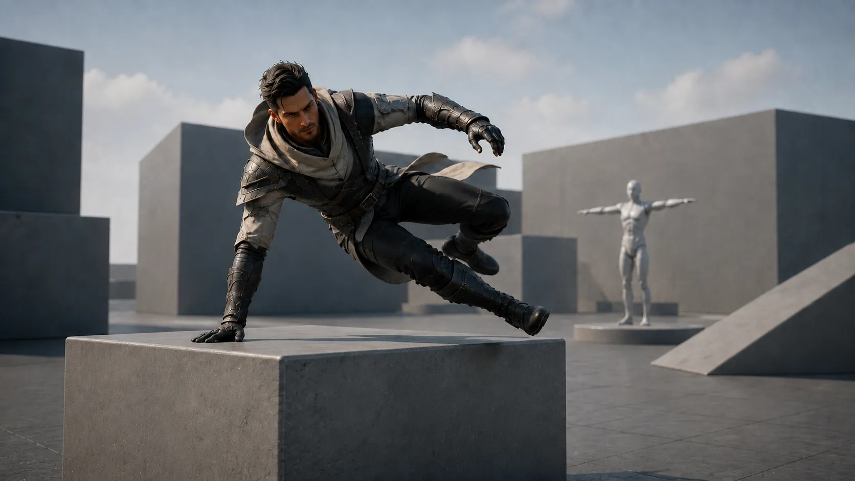 Game Prototyping With Real Motion Not a T Pose